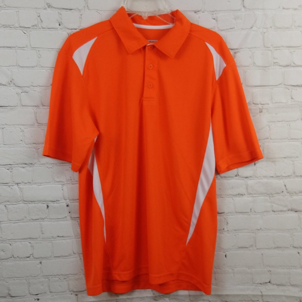 Augusta Sportswear Adult Orange Polo Shirt M